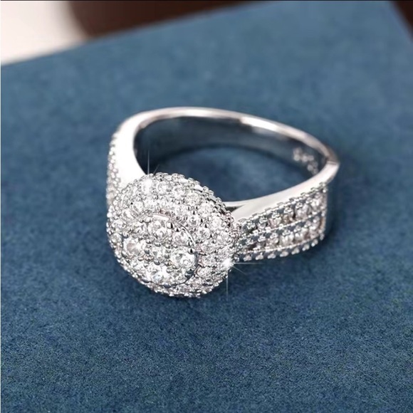 Romantic 925 silver engagement ring - Picture 6 of 6